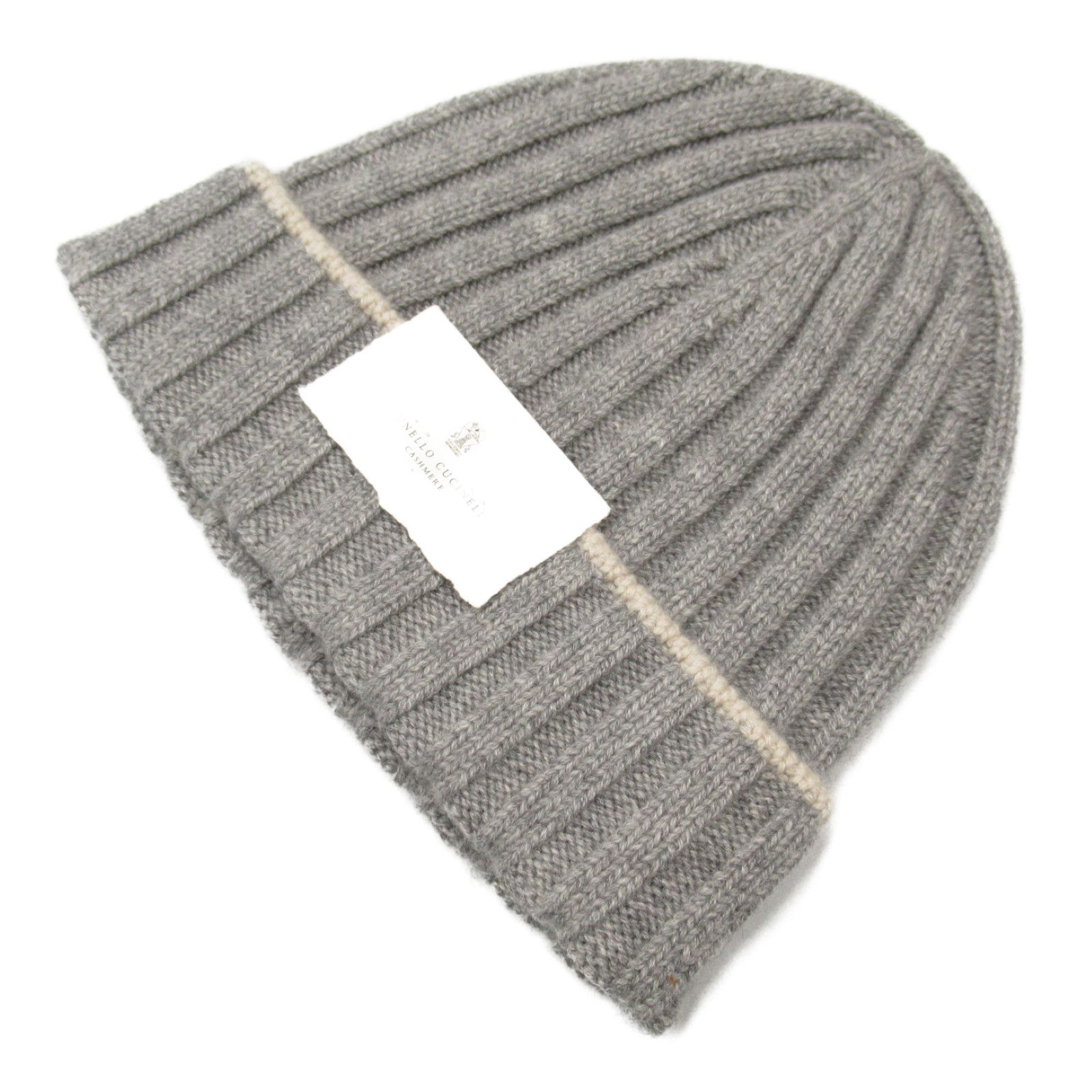 ブルネロクチネリ　ニット帽子　Ｍ ブルネロクチネリ ニットキャップ ニットキャップ - メルカリ