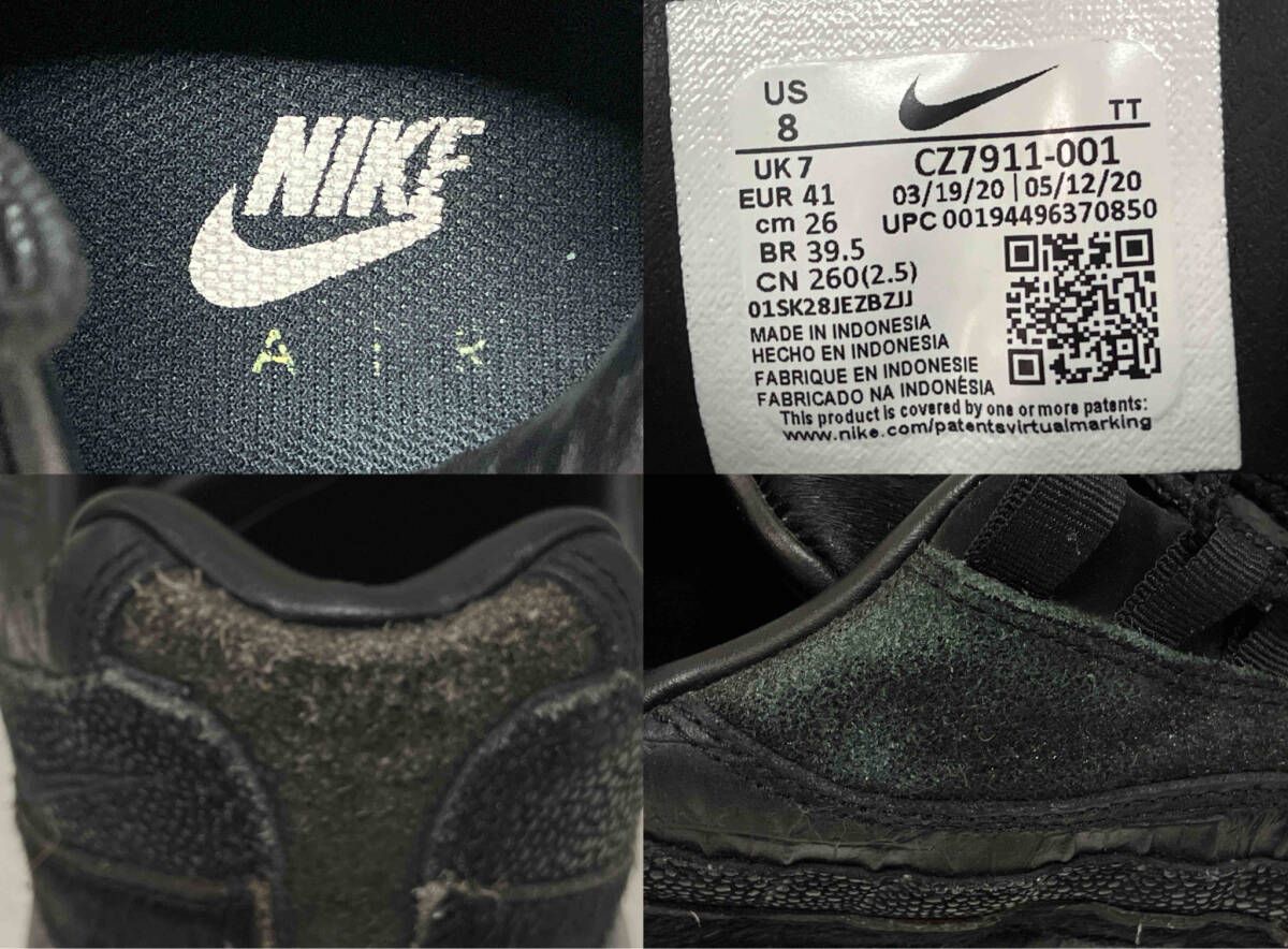 NIKE ナイキ AIR MAX 95 CZ7911-001 BLACK VOLT スニーカー 26.0cm