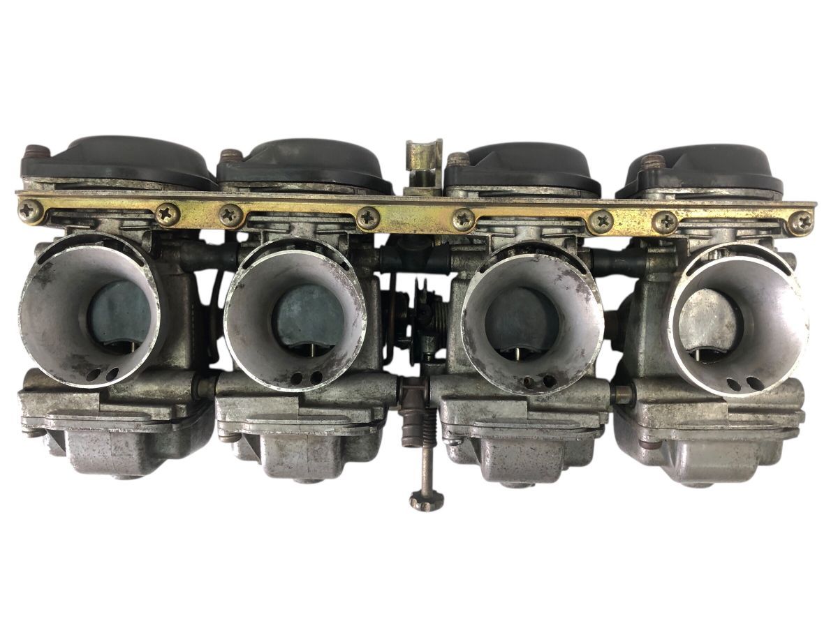 SUZUKI GSX400S GK77A キャブレター スロットルOK 補修 ＯＨベースにも ＃4チョークのパイプ欠け有 TO-M2899