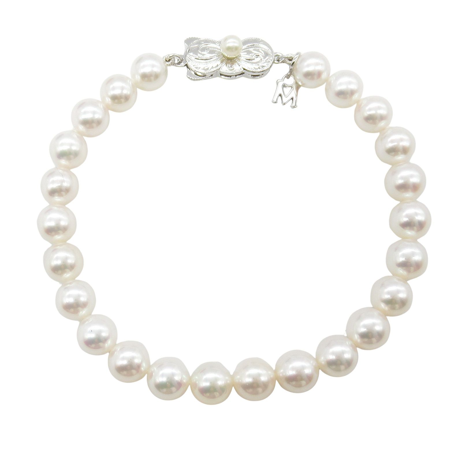 美品✨MIKIMOTO ミキモト パール　チェーン　ブレスレット　シルバー 2025年最新】ミキモト真珠 ブレスレットの人気アイテム - メルカリ