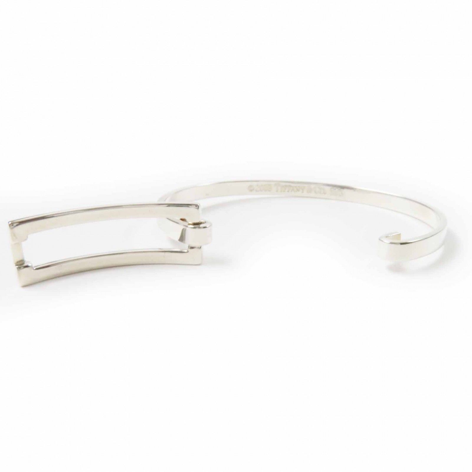 極美品◎TIFFANY&Co. ティファニー オープンレクタングル