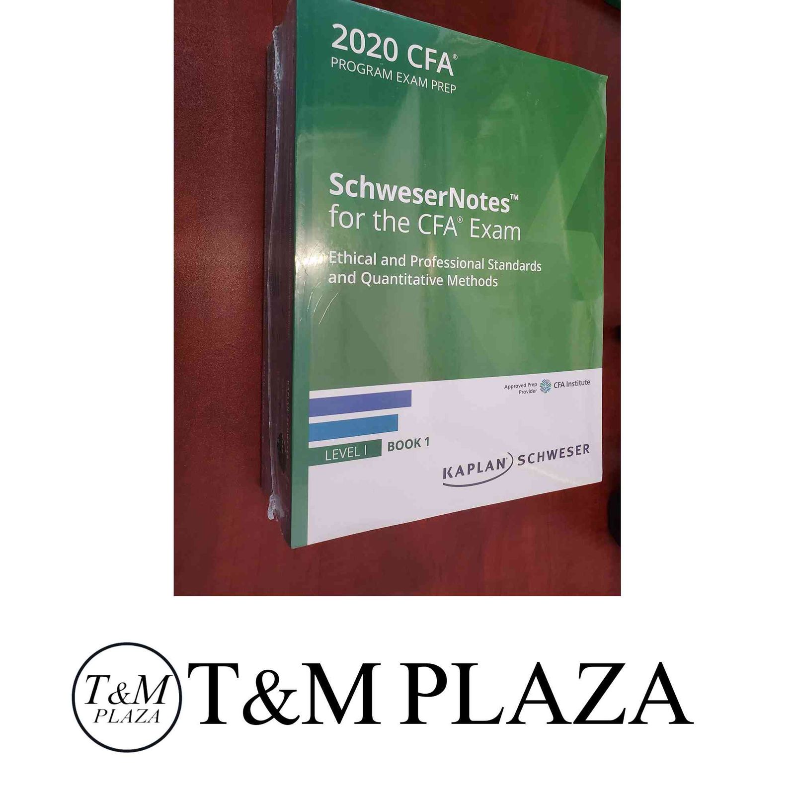 2020 CFA Level 1 Kaplan Schweser Notes: Books 1-5, Practice Exam 