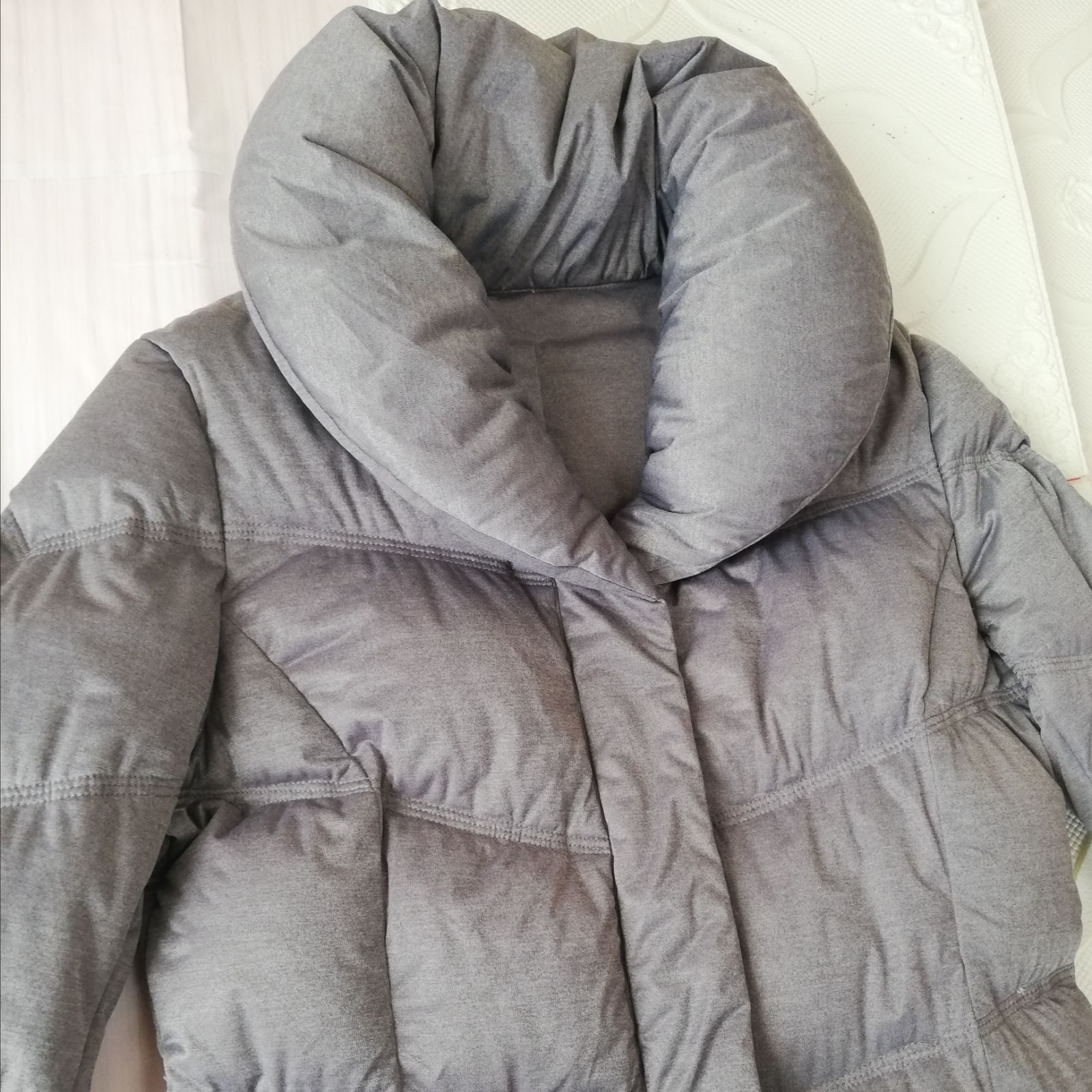 ☆超美品☆レディース グレー ダウンコート Mサイズ オットー ダウン90 