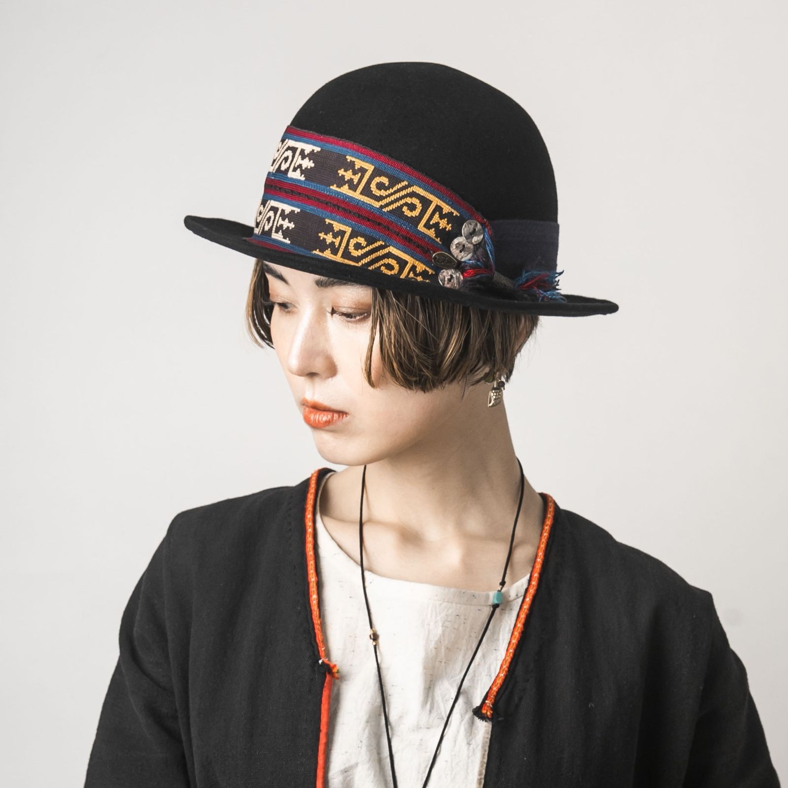 モンゴルブランドGOYOL カシミヤ100%ニット帽 限定1 モンゴルブランド