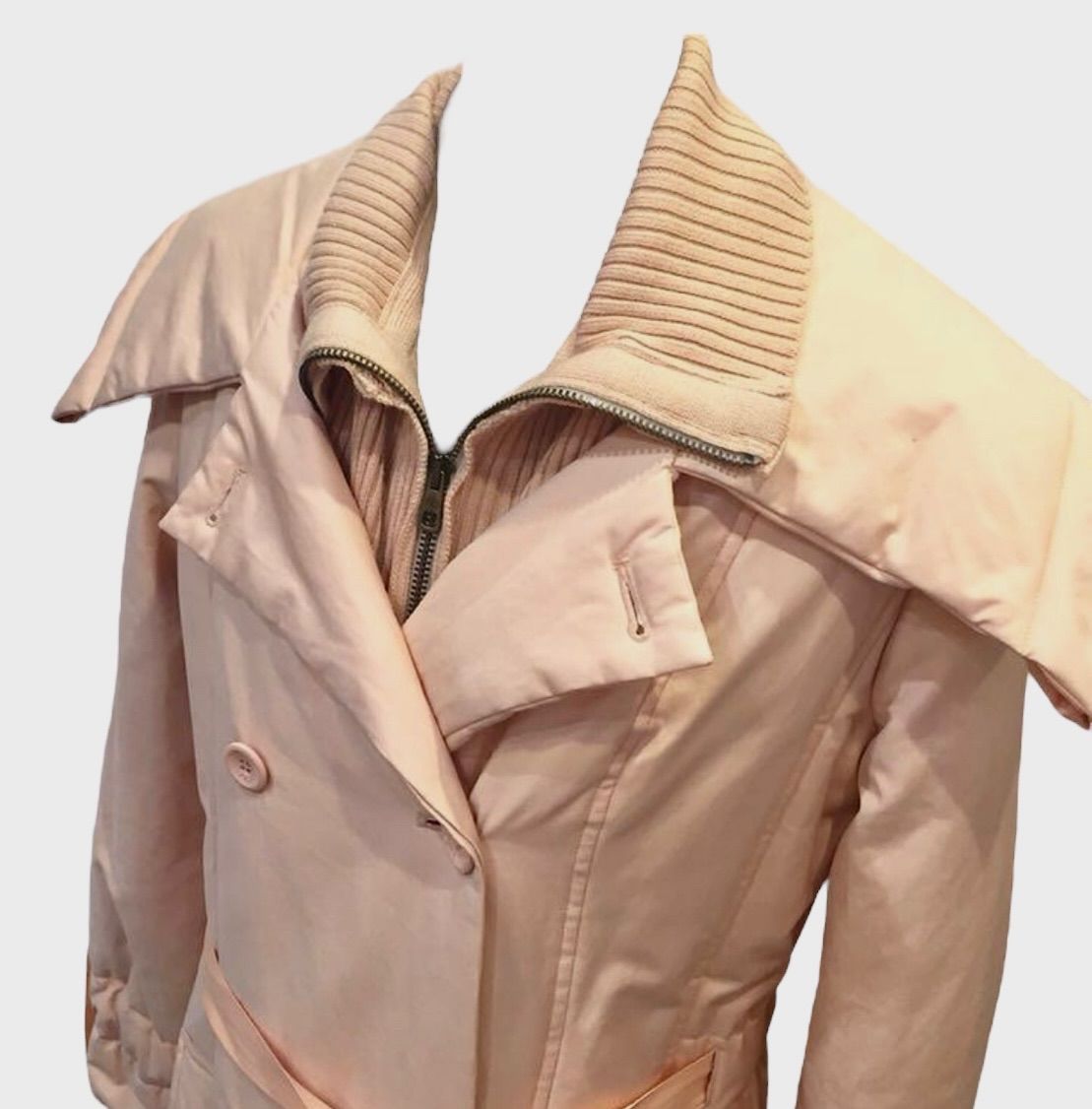 VALENTINO ヴァレンティノ ロング コート オレンジ SIZE 40