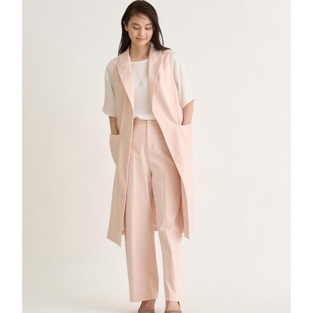 ANAYI ストレッチツイルジレ　ロングベスト ANAYI（アナイ）の「ストレッチツイルジレ（その他アウター）」 - WEAR