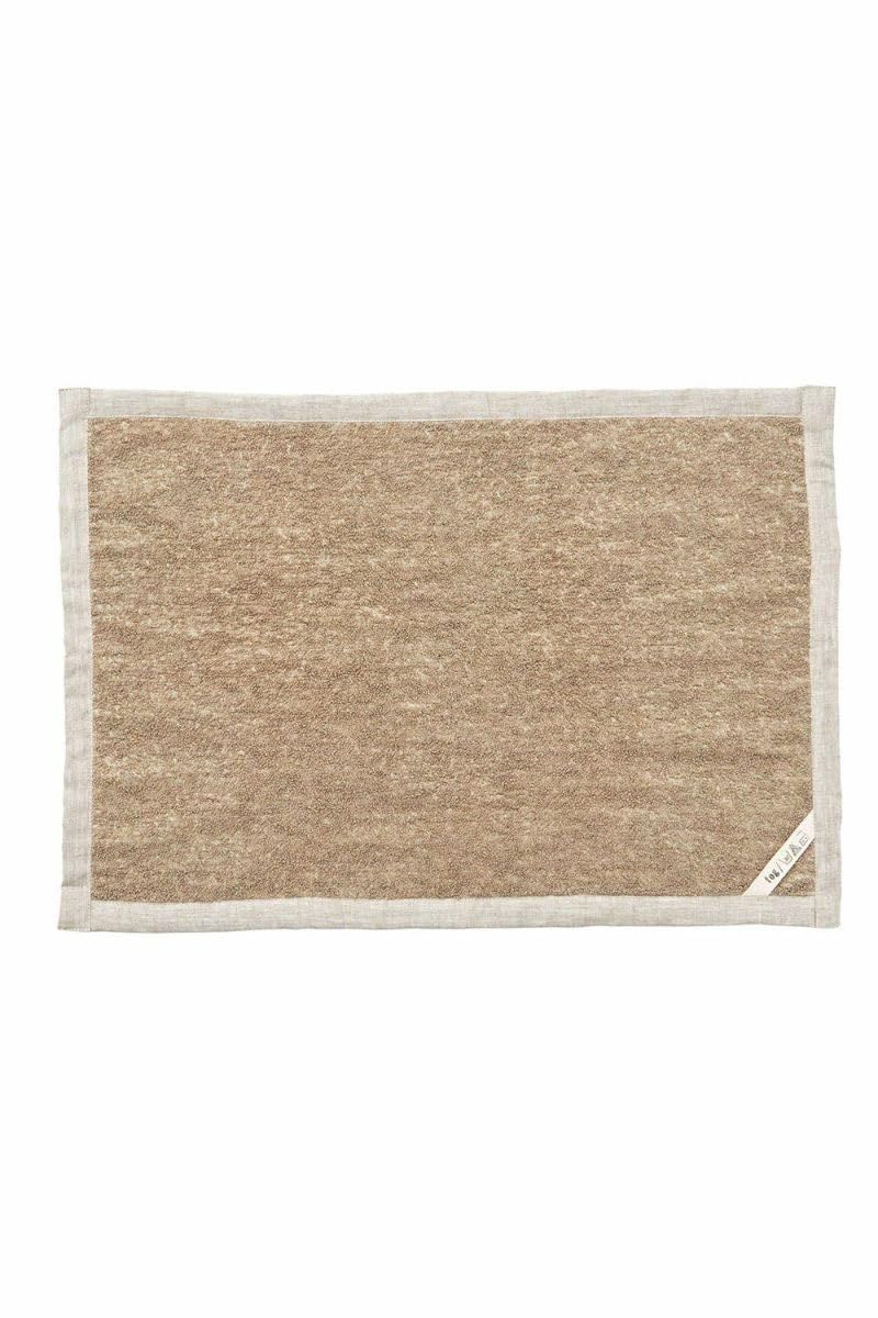 フォグ フォグリネンワーク fog linen work | 全２色 マッサージバスマット-N |麻 リネン マット バス用品|lht041-n|