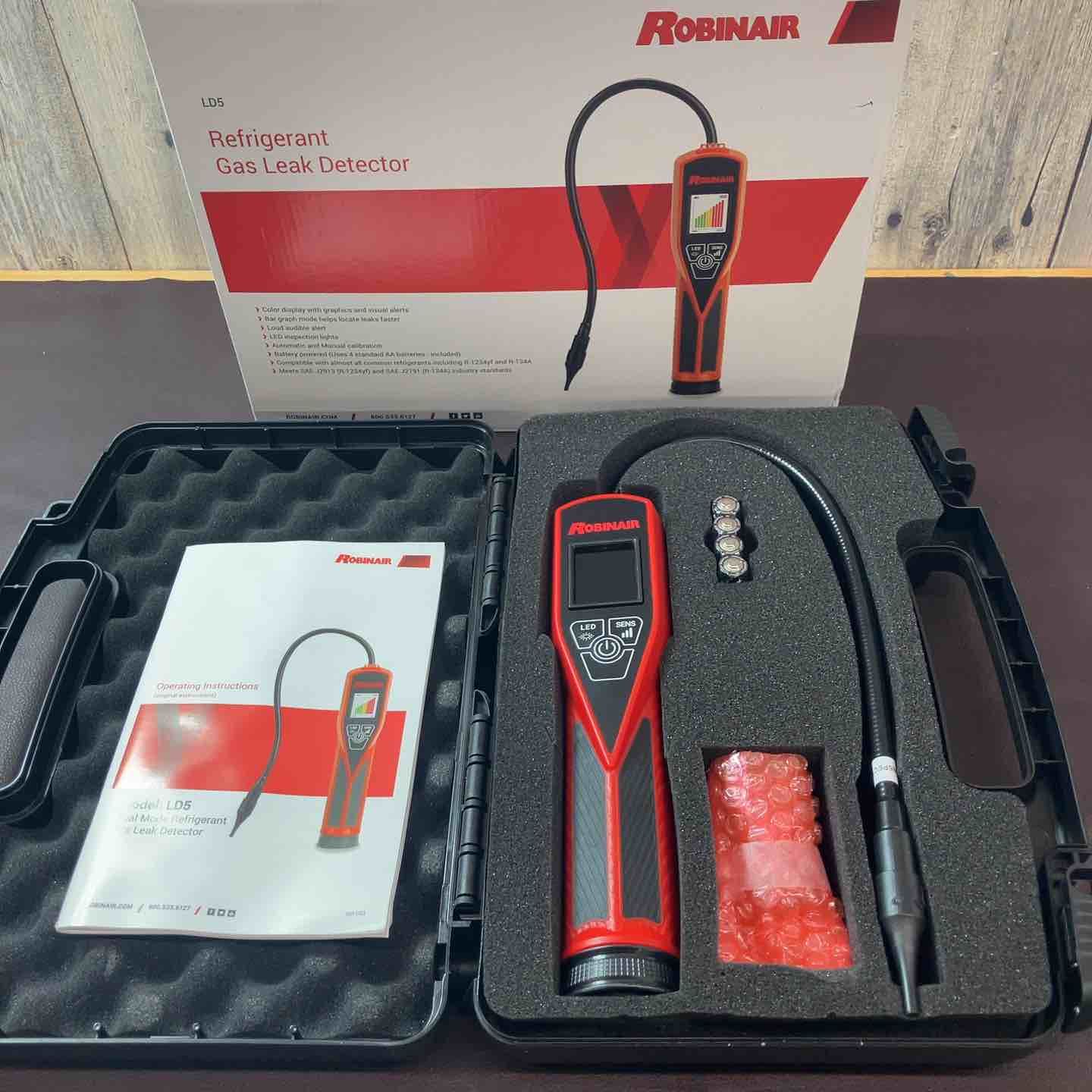 ♥品 店頭展示品 Robinair ロビネア LD5 セレクト 冷媒漏れ検知器 リークテスター 検査 東大和店