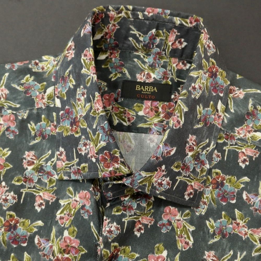 新品アウトレット】バルバ BARBA CULTO コットン ボタニカル  
