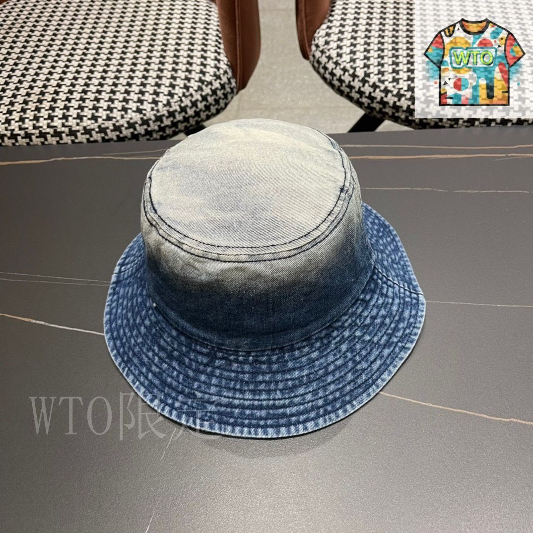 美品 LOEWE デニムバケットハット59