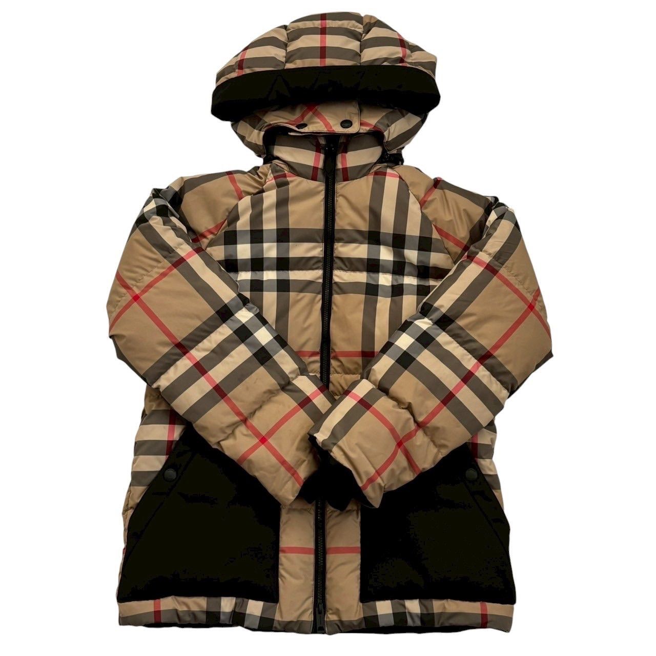 BURBERRY バーバリー パディングジャケット 茶系 黒 リバーシブル 