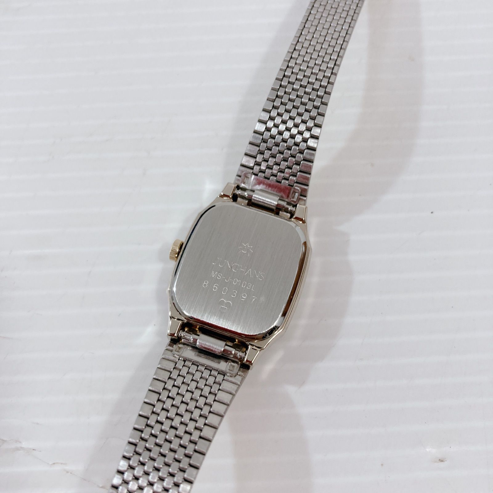 激レア JUNGHANS ユンハンス デッドストック品 レディース用 腕時計 金