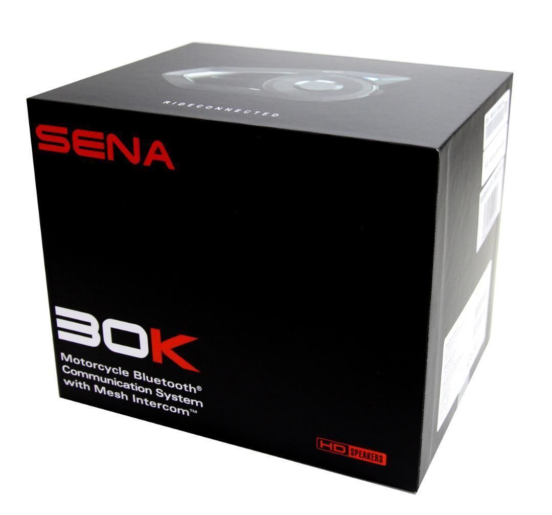 セナ 30K-03【シングル】インターコム【メッシュ16人通話機能】【新品】 SENA セナ 30K-03 BLTOインターコム シングルパック【メッシュ16