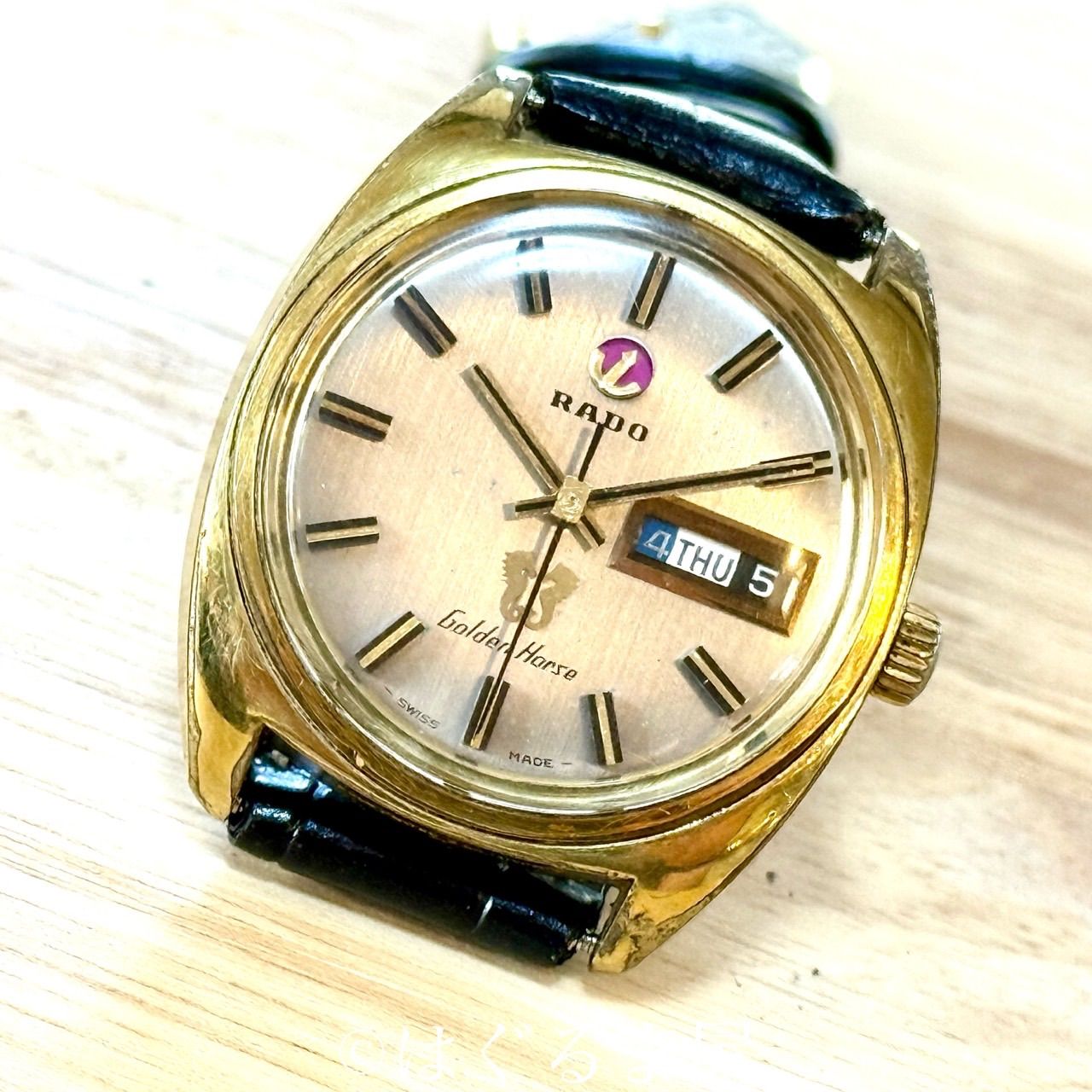 ’69~’72年代製造 ラドー ゴールデンホース 自動巻き メンズウォッチOH済
