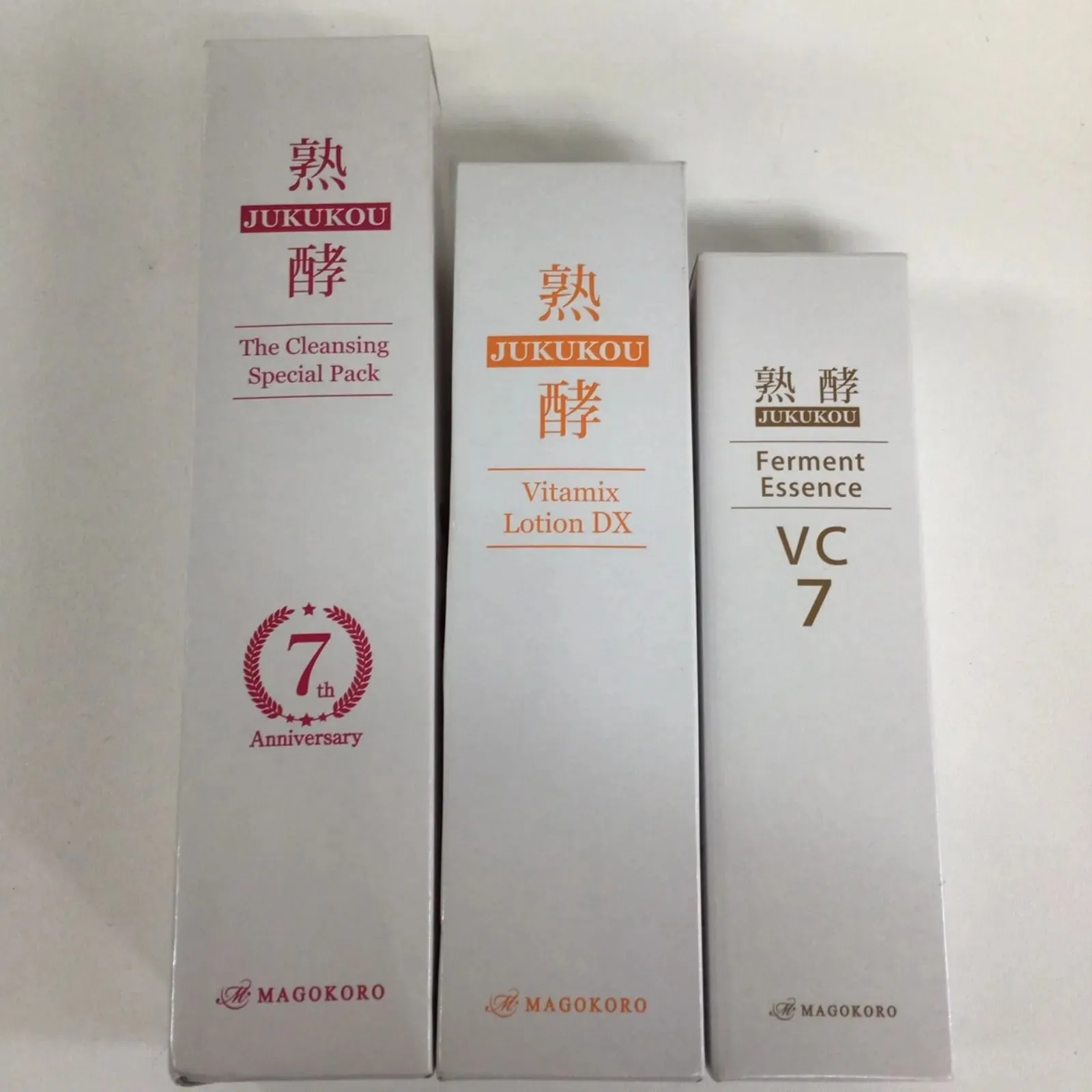 JUKUKOU クレンジングスペシャルパック 480mL 7代目×3 JUKUKOU クレンジングスペシャルパック 480mL 7代目×3 ①《最新