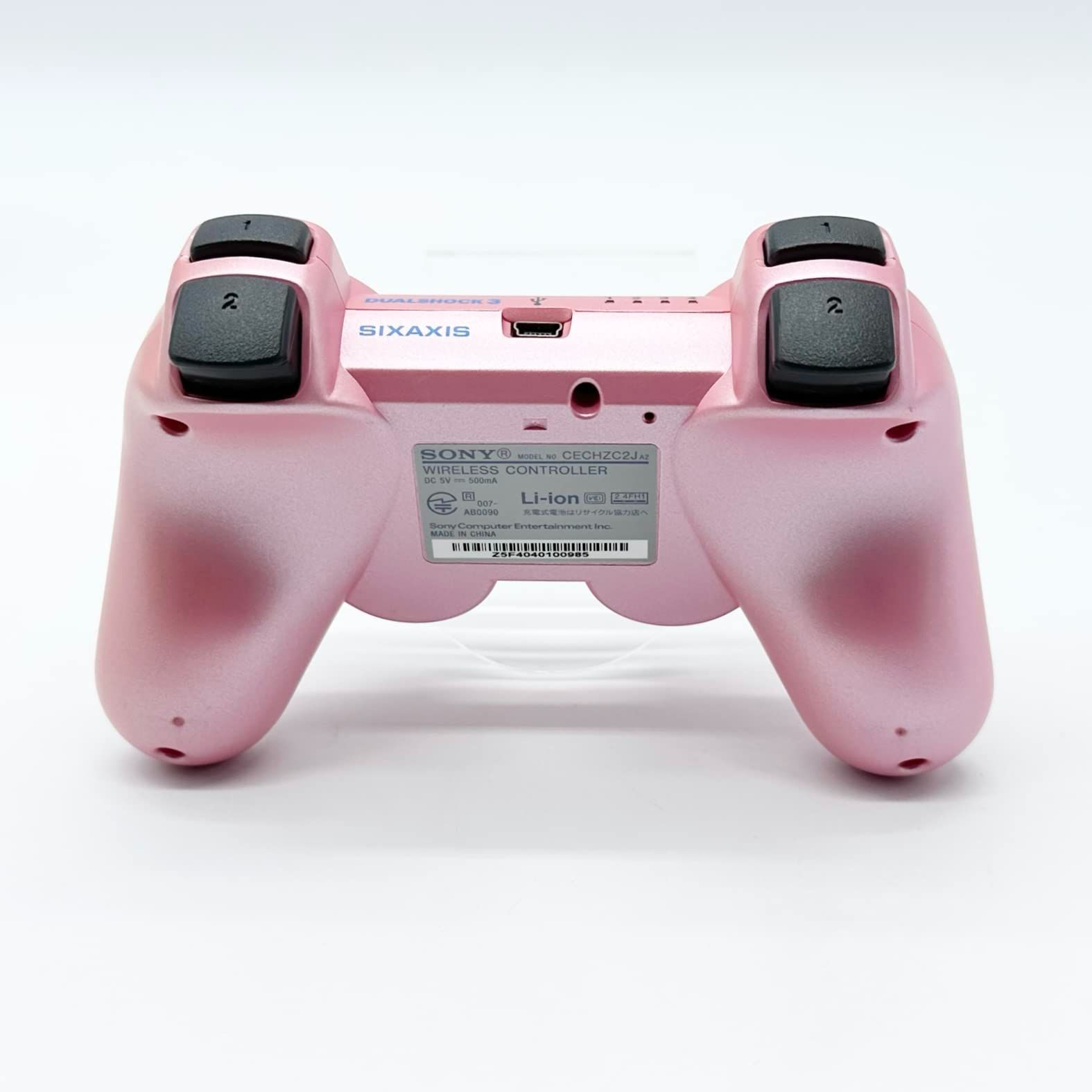 美品 ワイヤレスコントローラ DUALSHOCK3 キャンディ ピンク video