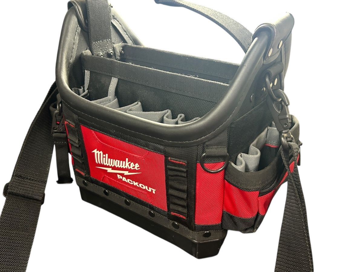 品 ミルウォーキー Milwaukee タフトートバッグ PACKOUT10 48-22-8311 ベルト付き