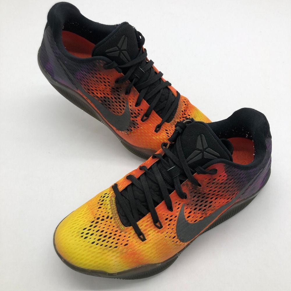 【中古】04w0400∞※ NIKE ナイキ KOBE 11 コービー11 サンセット 836183-805 クリムゾン/バイオレット/ユニバーシティゴールド/ブラック 28.5cm  バスケットボールシューズ バッシュ 【八王子店】