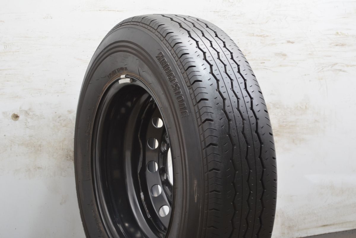 ハイエース 新車外し タイヤ ブリヂストン 2025年 195/80r15 4本