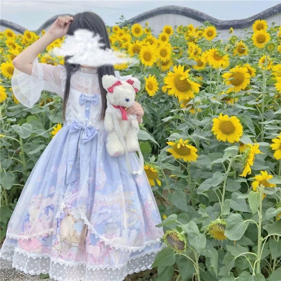 ♥ お出かけに♪パステルロリータワンピース