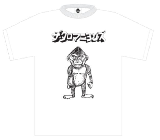 ザ クロマニヨンズ Tシャツ 高橋ヨシオ 白 XL
