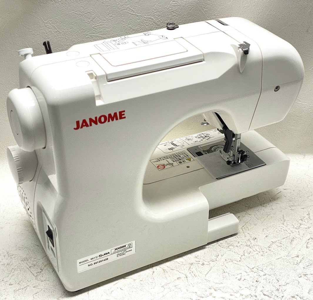 開封済・未使用品】 JANOME 2ウェイコンパクト電子ミシン 【Nuikiru 