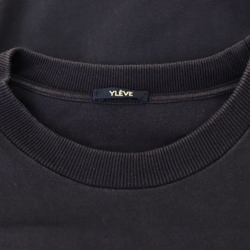 YLEVE イレーヴ ロングスウェットワンピース ネイビー　紺 F YLEVE イレーヴ ロングスウェットワンピース ネイビー 紺 F