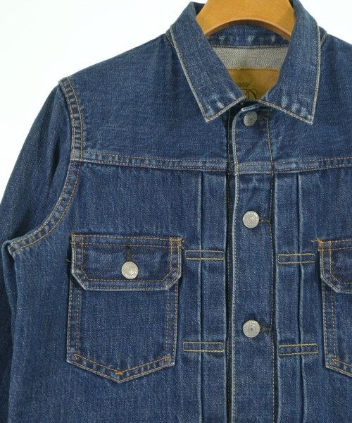 自由区】週末セール！ウスカルデニム ノーカラージャケット38