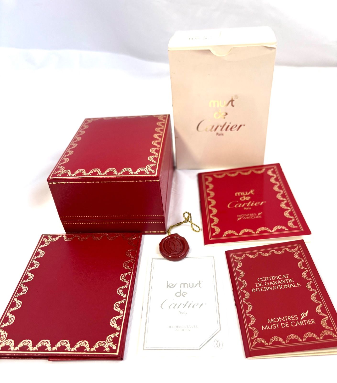 Cartier カルティエ 時計ケース 空箱 ギャランティ