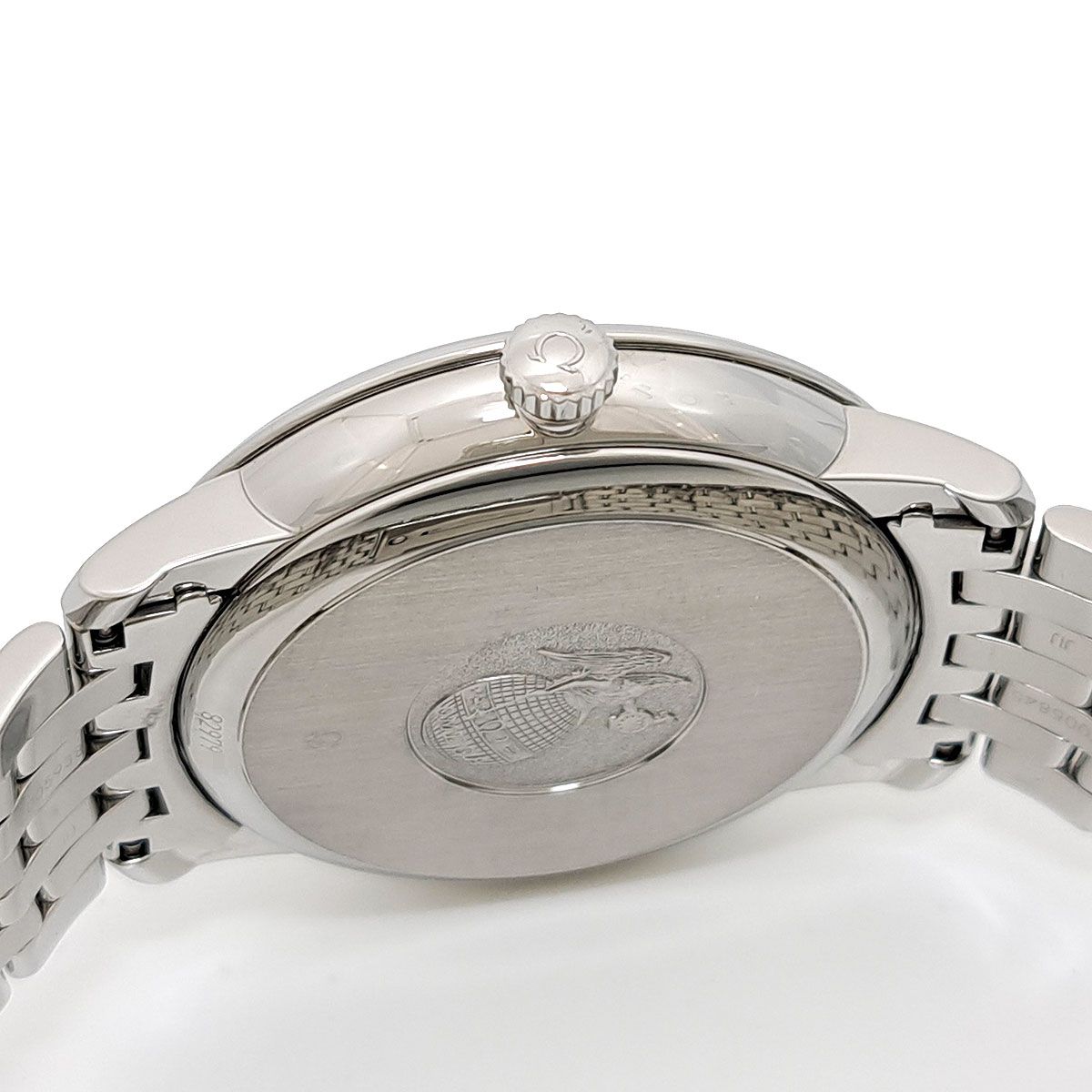 オメガ デビル プレステージ コーアクシャル デイト 424.10.40.20  