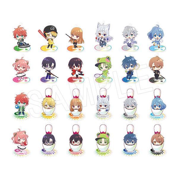 入手困難】カラピチ12 人ミニキャラファミマコラボ缶バッチセット 入手