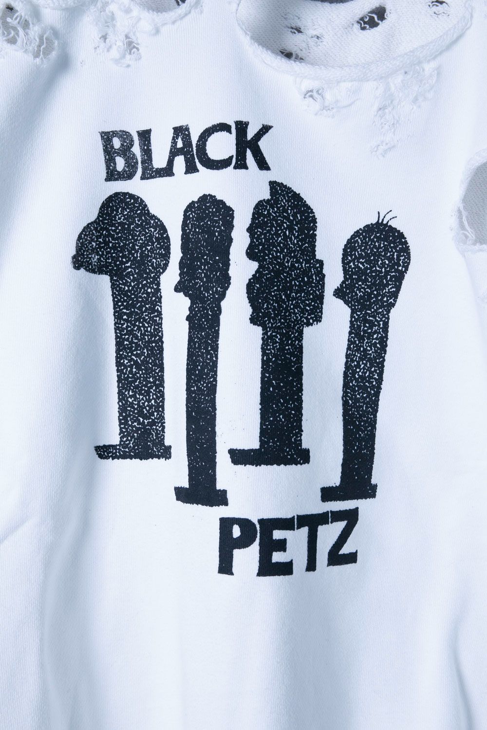 TEPPEI FURUYAMA テッペイフルヤマ IAAAM 別注 BORO SWEAT “BLACK PETZ