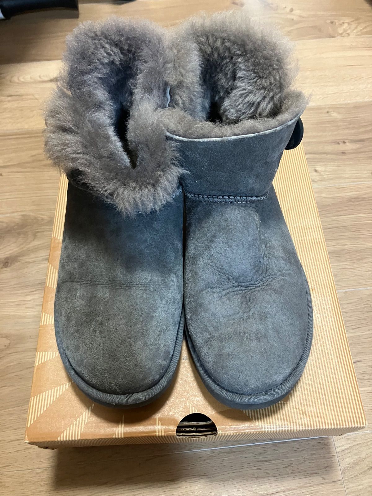 UGG ムートンブーツ　グレー 24cm UGG グレー ムートンブーツ