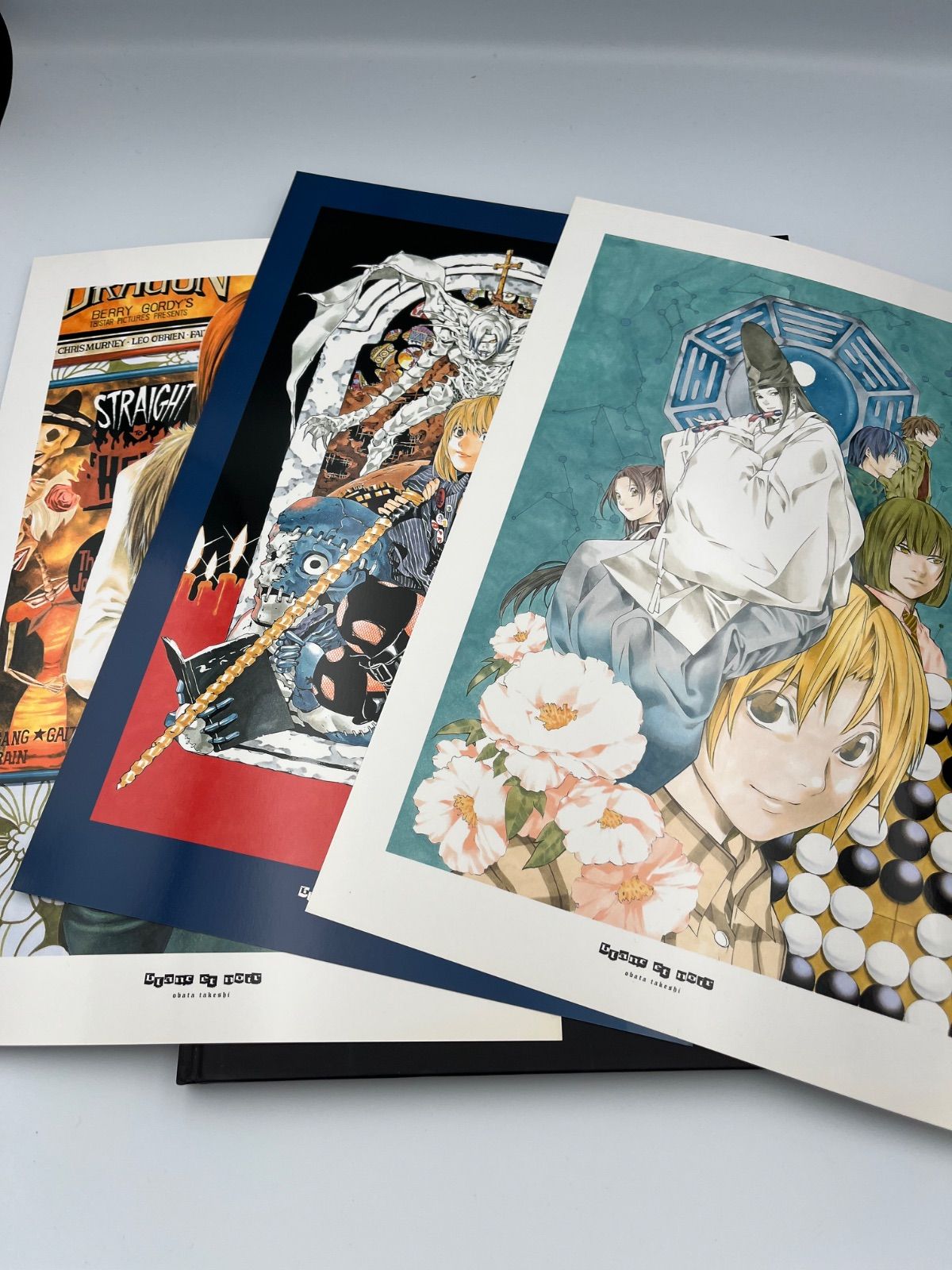 初版 Blanc et noir 小畑健画集 ブラン エ ノワール イラスト集