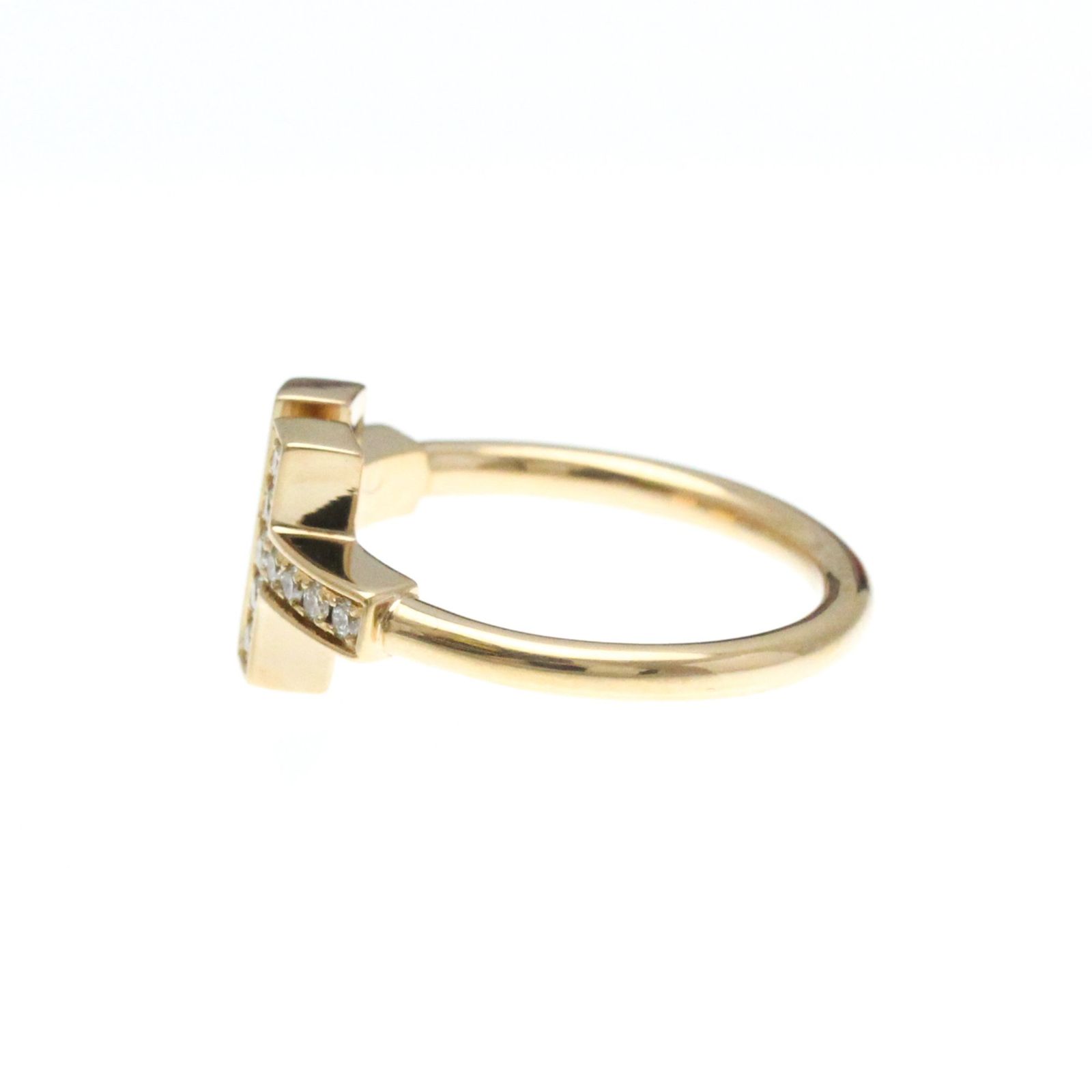 ティファニー(Tiffany) T ワイヤー リング K18ピンクゴールド(K18PG