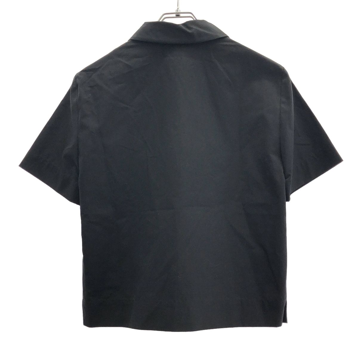 FENDI フェンディ 15SS レザーハーフジップデザイン ショートスリーブ  