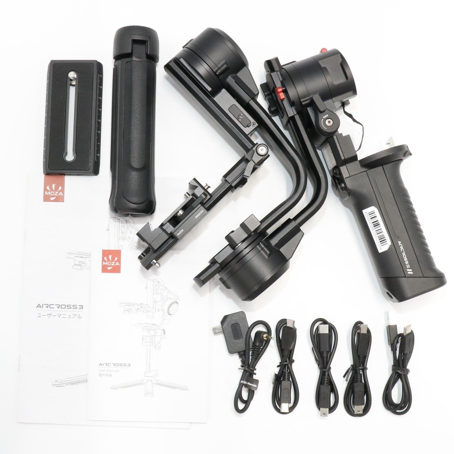 MOZA 一眼レフ|ミラーレスカメラ用ジンバル MOZA AirCross 3 moza-air-cross3 非常に良い A