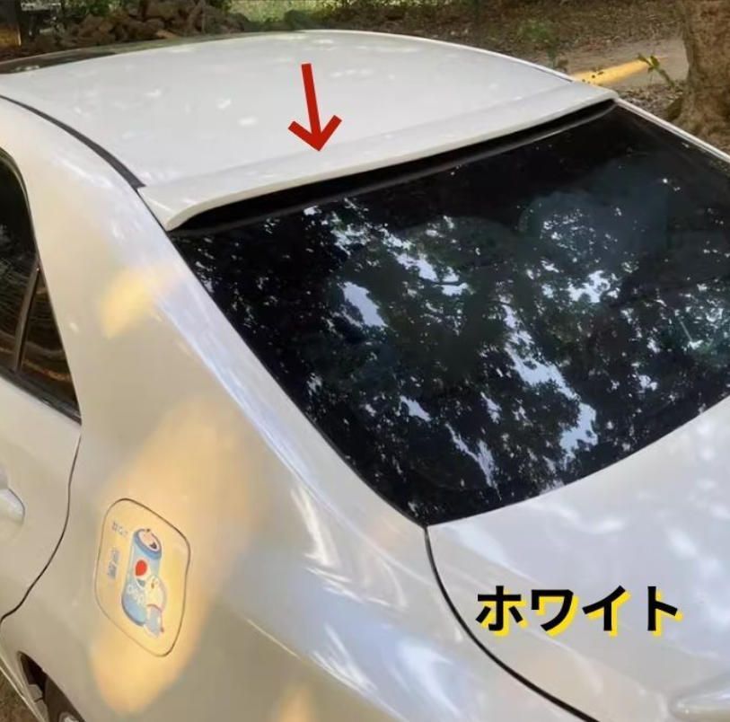 トヨタ マークX GRX130 GRX133 2009-2016年 4色選択 ウイング リアガラス ルーフスポイラー 外装