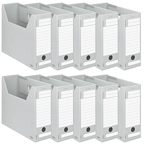 Color グレー コクヨ ファイルボックス Dタイプ 収納幅94 mm A 4