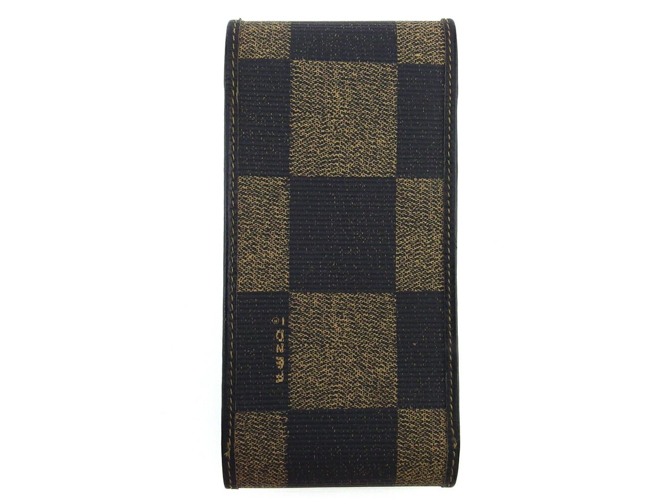 フェンディ FENDI シガレットケース ペカン ブラック ベージュ レディース