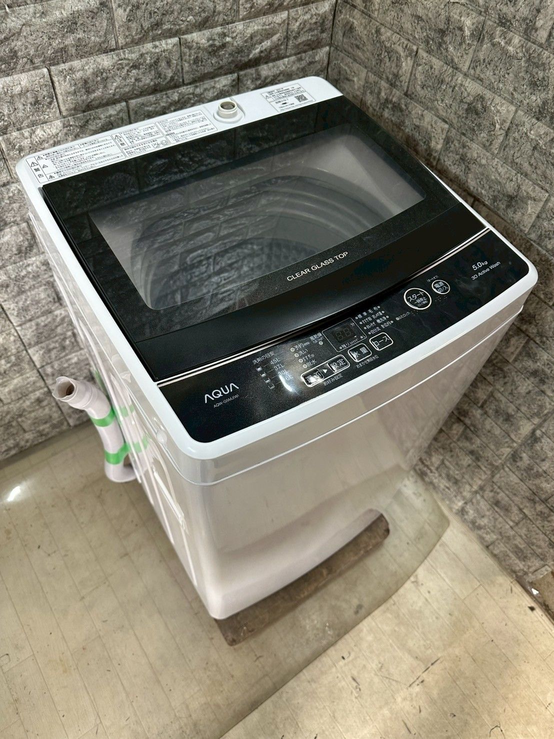 美品】大阪送料無料☆3か月保障付き☆洗濯機☆アクア☆5kg☆2021年 