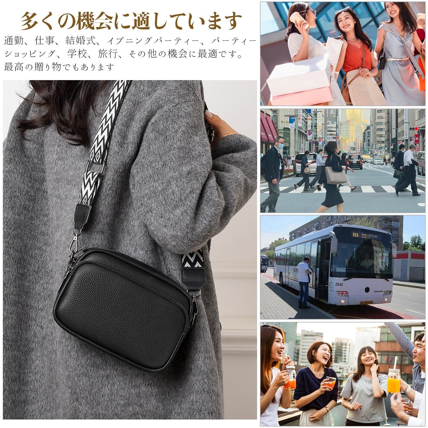 最高級本革ショルダーバッグはおしゃれな女性にぴったりです M 人気の 