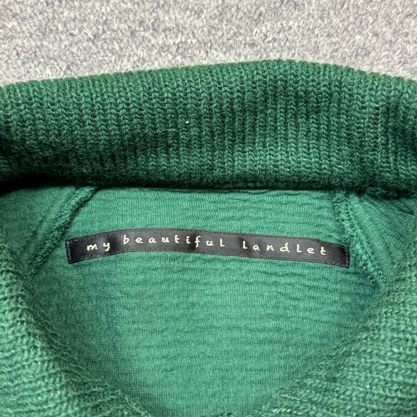 24aw 新品 マイビューティフルランドレット トラック ジャケット 1 my beautiful landlet 【マイビューティフルランドレット】JACQUARD