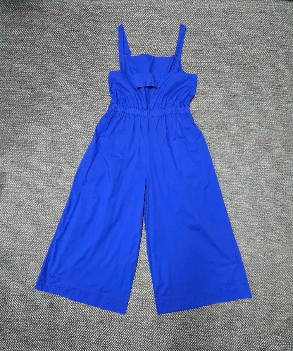COS コス COS 青 サスペンダー ワイド オールインワン