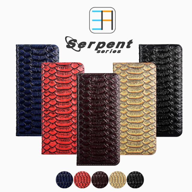 arrows WE2 Plus ケース 手帳型 本革 Serpent パイソン ヘビ柄 スマホケース スマホ カバー 手帳 アローズウィー アローズ WE 2 Plus F-51E F51E 全機種対応 マグネット カード収納 携帯ケース スマホカバー 5色 CHRISTIANNAURATH_COM_BR