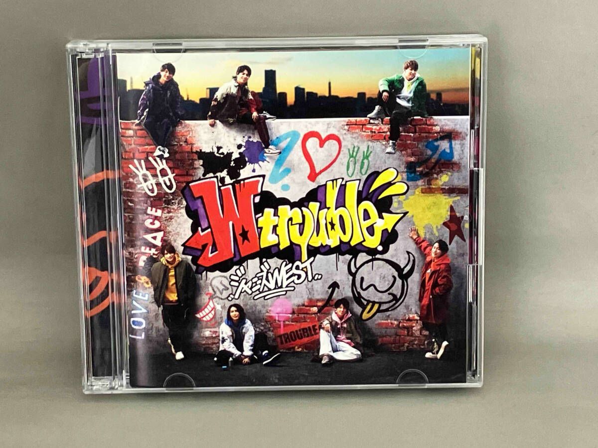 ジャニーズWEST - ジャニーズWEST  W trouble  DVD  初回盤 Amazon.co.jp: W trouble (初回盤A) (CD+DVD-A) - ジャニーズ