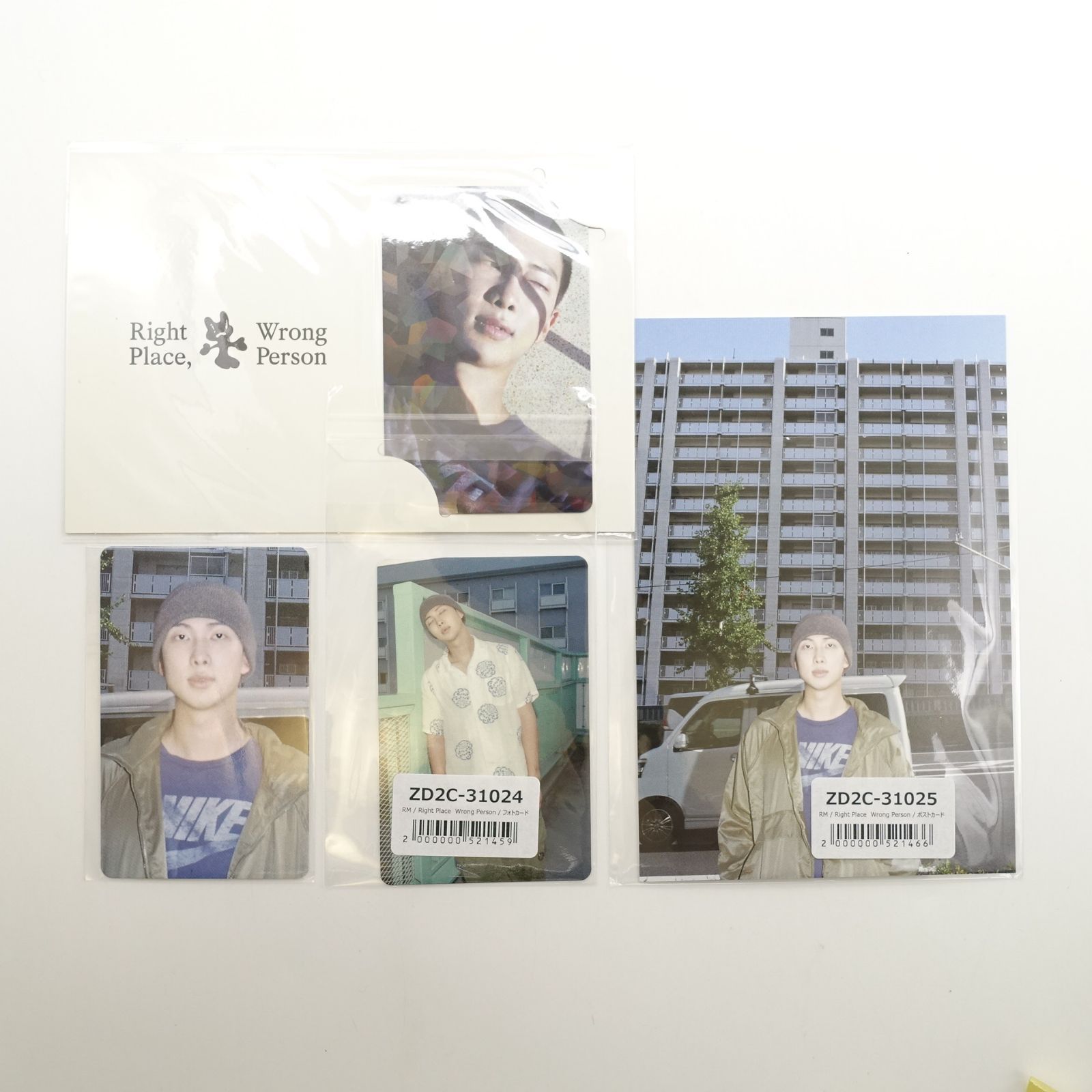RM アルバム RPWP JPFC特典 ホログラム トレカ ナムジュン BTS RM Right Place, Wrong Person 3形態セット購入者特典 JPFC