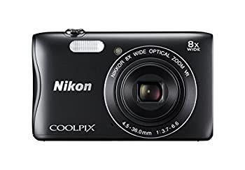 中古】Nikon デジタルカメラ COOLPIX S3700 ブラック 光学8倍ズーム