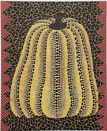 草間彌生 Pumpkin D リトグラフ 500 50×65cm 署名 COA付 ライセンス複製