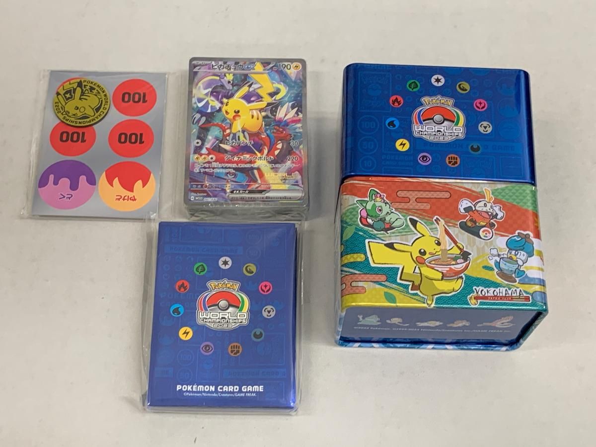 【希少・新品未開封】WCS2022 ウェルカムキット デッキシールド ピカチュウ WCS2022 ウェルカムキット スリーブ - メルカリ